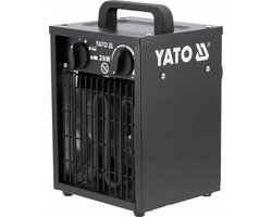 YATO Elektrische Kachel - 2kW - Draagbare Werkplaatskachel met Thermostaat - Ventilatorkachel -…