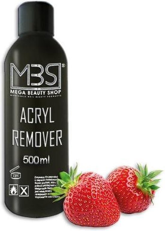 Acryl remover- Remover 500ml.- Acrylnagels - Nail remover- Kunstnagels | bol
