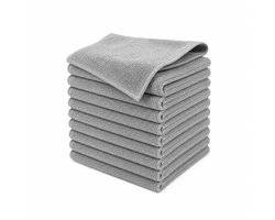 Microvezeldoek - 6 stuks - verschillende kleuren