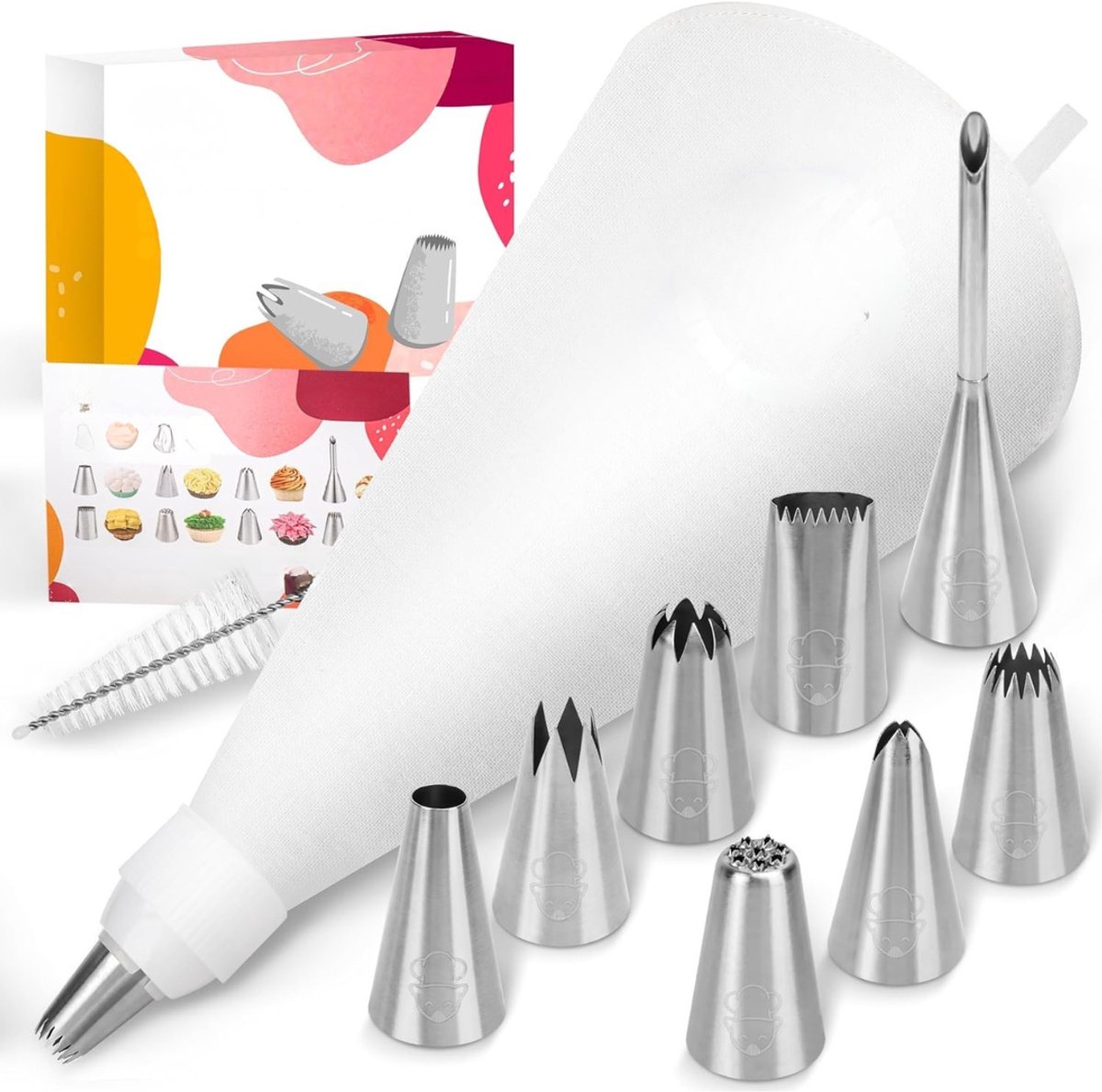 QUOVO® Krokettenmaker - Krokettenmachine - Krokettenpers - Wit - 40cm x 40cm x 1cm