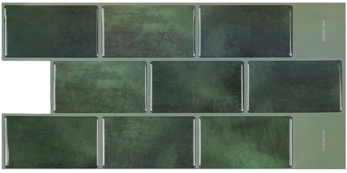 Dailygoods- Tegelstickers 3D Marmer - Zelfklevend - Waterdicht - Voor Keuken/Badkamer - Eenvoudig aan te brengen - Vierkant 15x15 cm - Muurstickers
