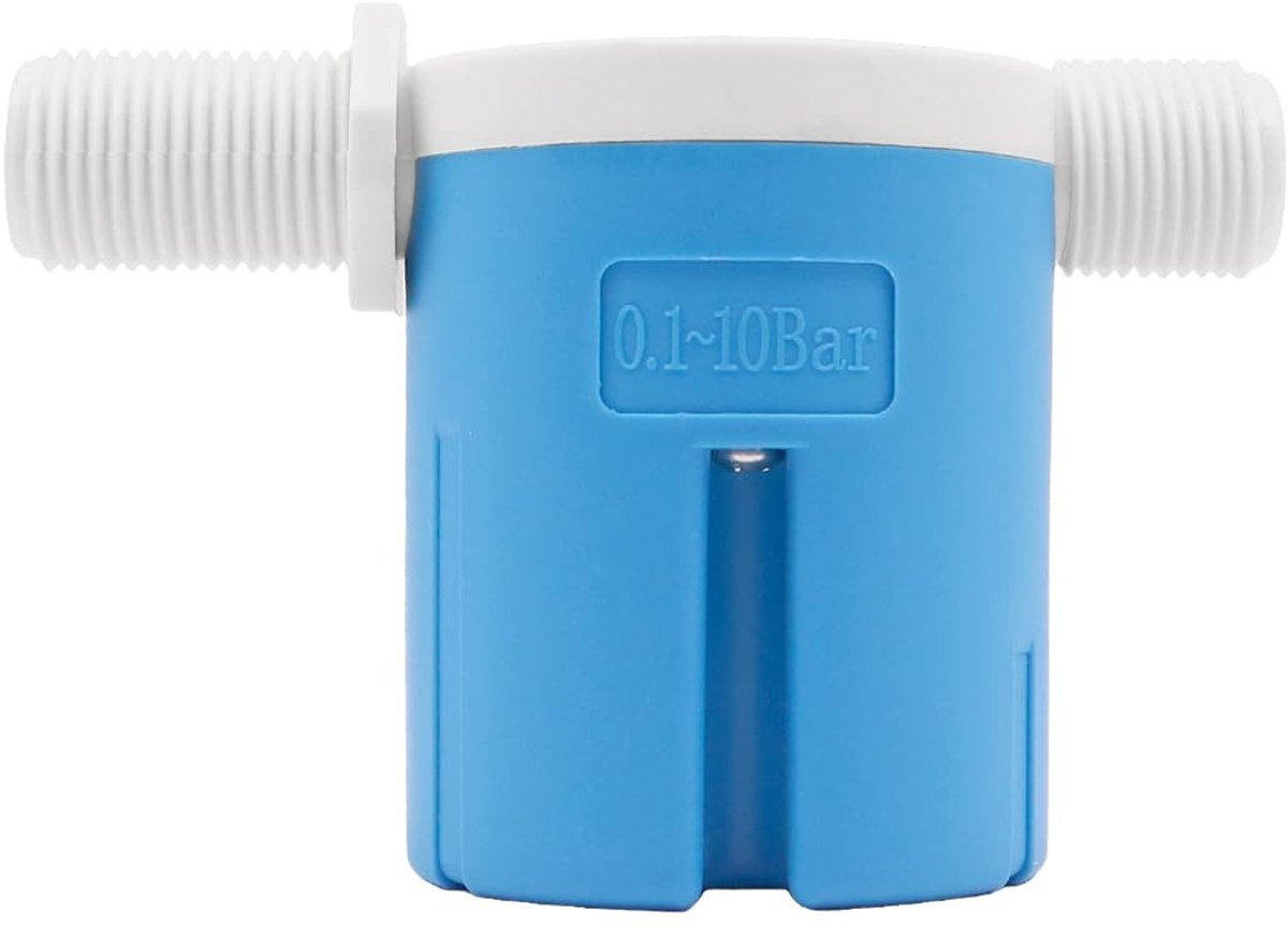 Dailygoods- Vlotterklep Automatisch - Waterniveau Regelklep - Geschikt voor Watertanks/Zwembaden - Kunststof/Roestvrij Staal - Corrosiebestendig - Voedselkwaliteit Materiaal - Waterniveau Regelaar