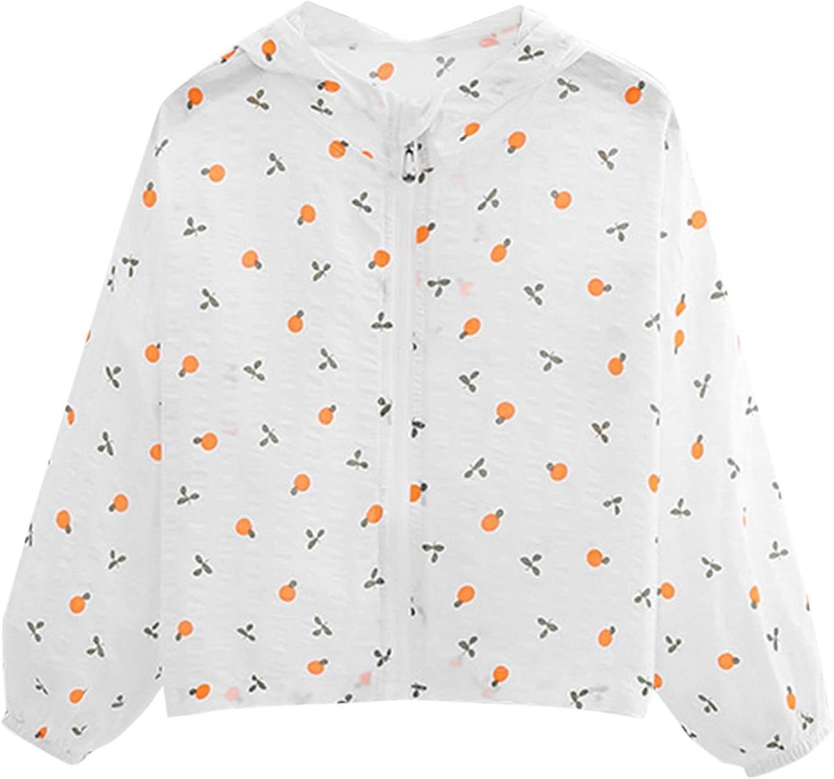 Kinder Zomerjas - Lange Mouwen Vest - Bescherming Tegen Zon - Dunne Katoenmix - Niet Gespecificeerd - Print