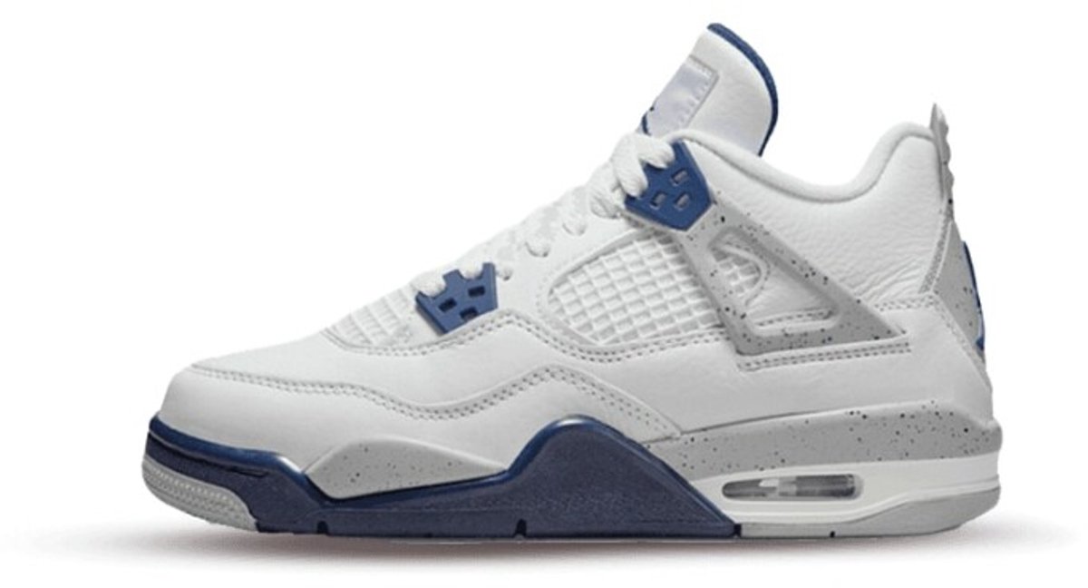 Air Jordan 4 Retro GS ‘Midnight ‘ Wit