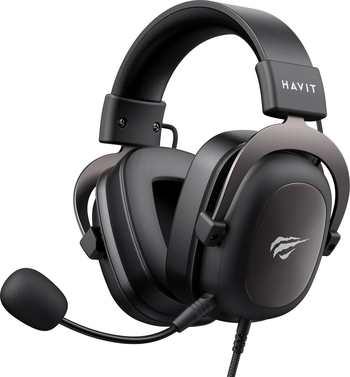 Gaming Headset met Microfoon – Bedraad – PS5 PS4 Xbox PC – 53mm Driver Surround Sound – Havit H2002D