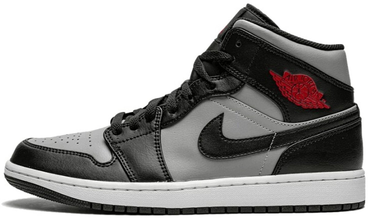 Air Jordan 1 Mid ‘Shadow’ . Wit
