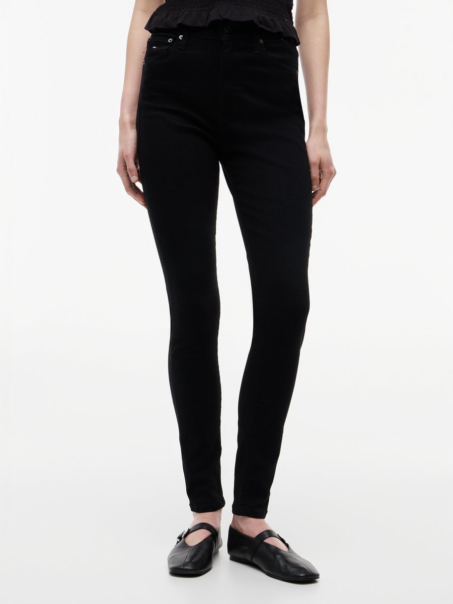 Tommy Jeans SYLVIA HGH SKN DH428 Jeans Zwart