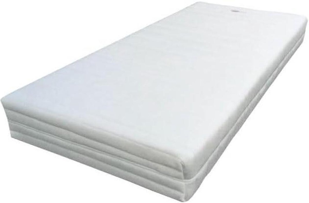 Koudschuim Matras - HR Matras - Comfortabel Slapen - Hoge Veerkracht - 70x190x20 cm - Wit