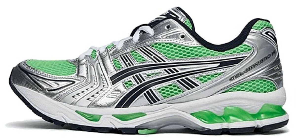 ASICS Gel-Kayano 14 Bright Lime Midnight (W) - Maat 39