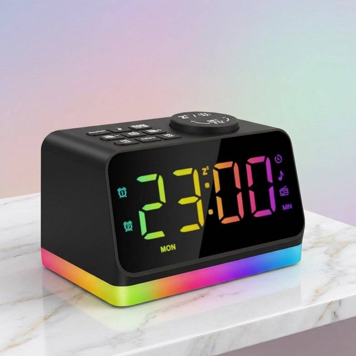 MKSS® Wekkerradio – Digitale Klokradio – Radio Wekker