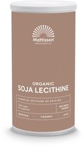 Mattisson - Biologische Soja Lecithine-96 Poeder - Fosfor Mineraal - Vegan - 200 Gram