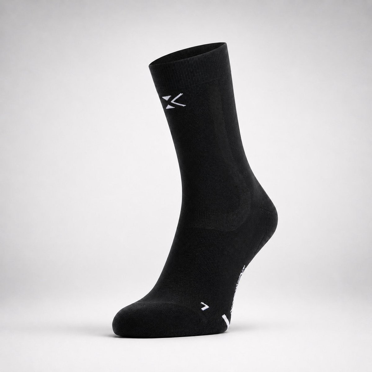 KINEX - Korte Compressiesokken - Compressie Sokken - Zwart - Sportsokken - Voor Hardlopen, Wielrennen en meer.