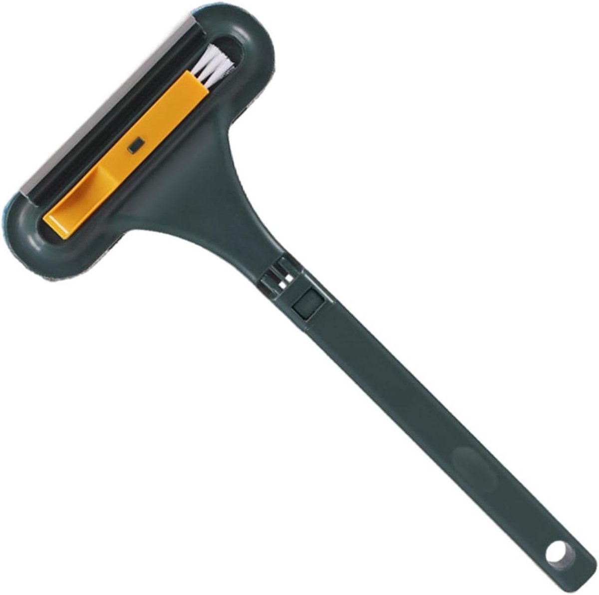 Reinigingsborstel - Raamtrekker - Schermen Reinigen - Geïntegreerde Watertrekker - 43 x 21 cm - Groen