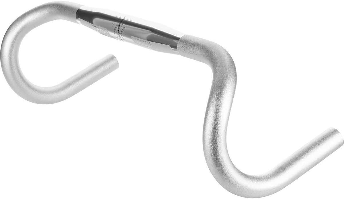 Racefiets Stuur - Klassiek Stuur - Comfortabel Fietsen - Neoklassieke Bocht - 44 cm - Zilver