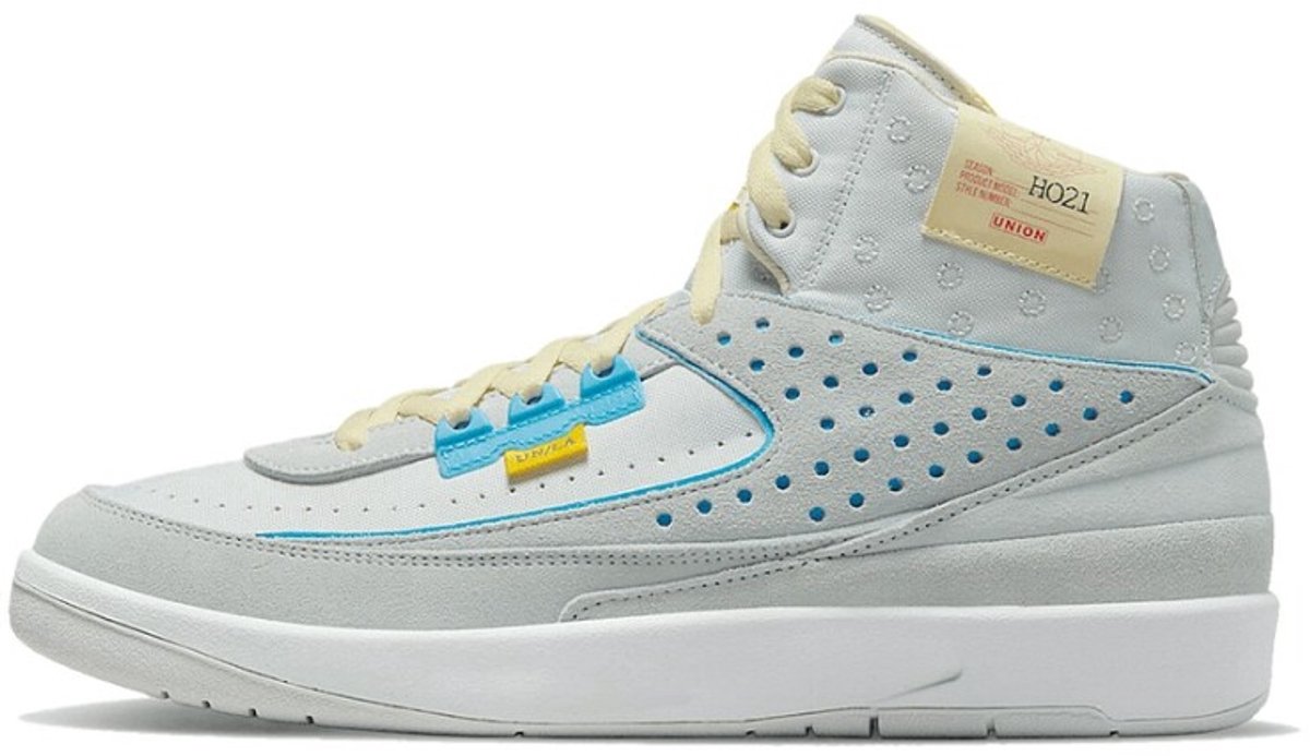 Jordan 2 Retro SP Union Grey Fog maat 44,5