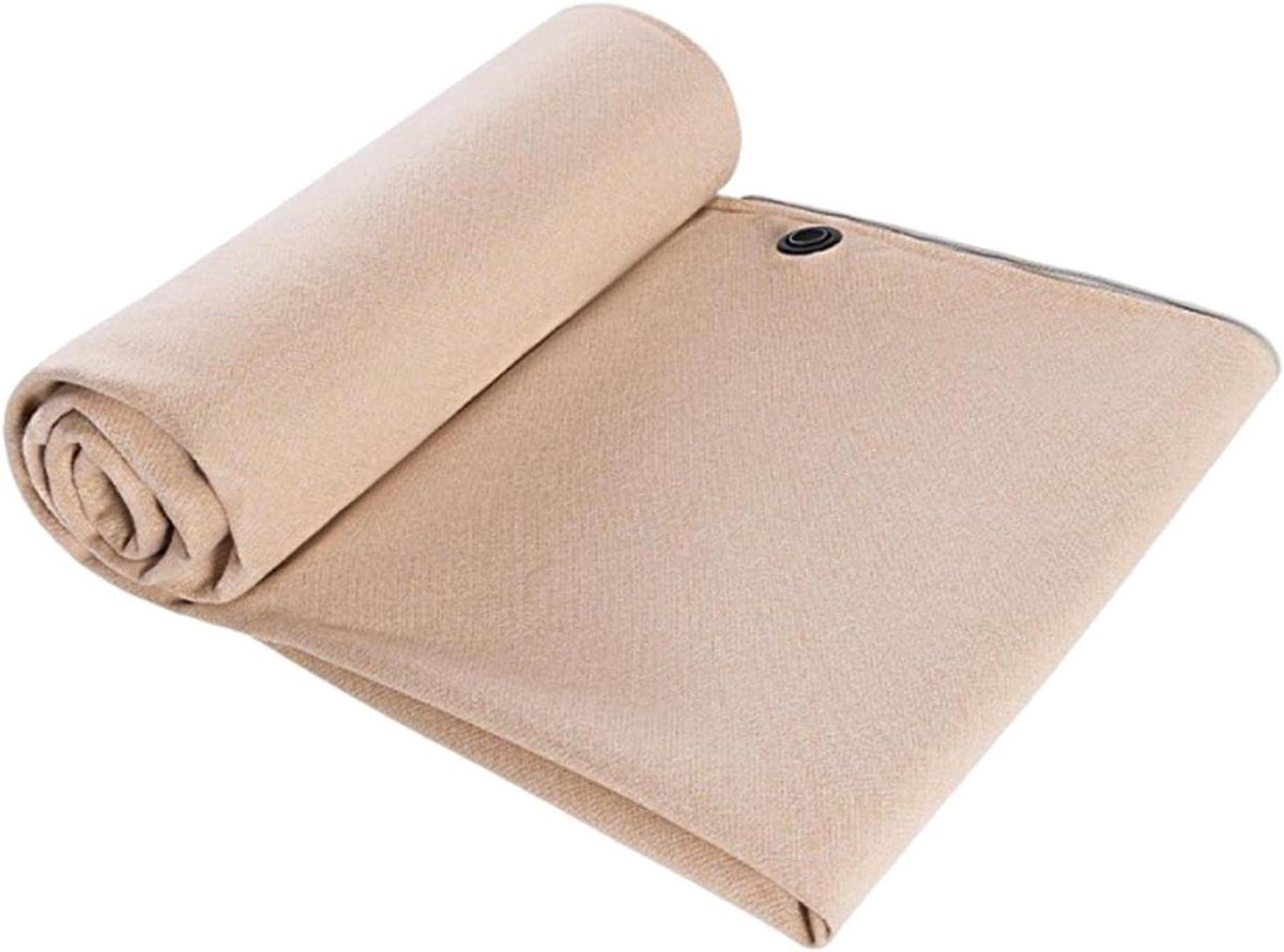 Verwarmde Sjaal - Elektrische Sjaal USB Sjaal - Warm Blijven - Drie Temperatuurstanden - 145 x 8 cm - Beige