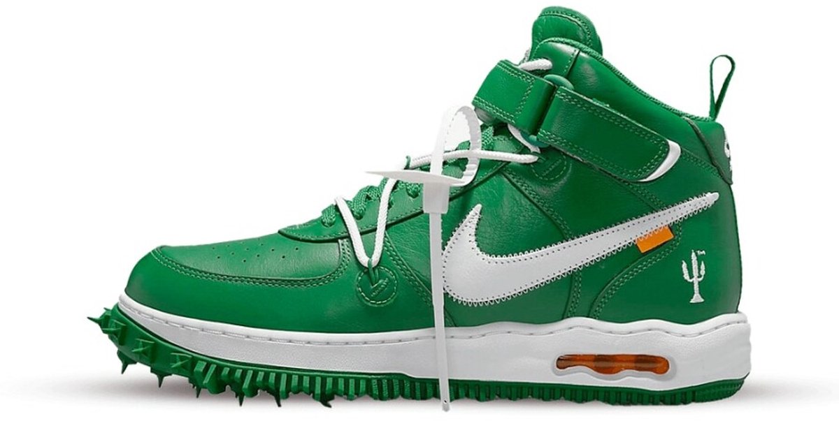 Nike Air Force 1 Mid Off- Pine Groen