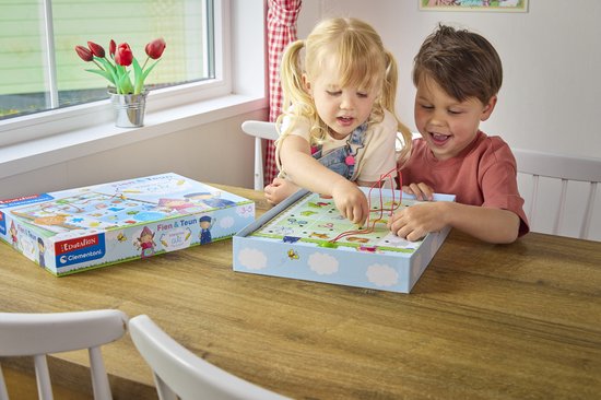 Clementoni Education - Fien en Teun Interactieve Quiz - Educatief en Interactief Speelgoed - Het Leerzame Cadeautje - 3-5 jaar van Clementoni — afbeelding 3