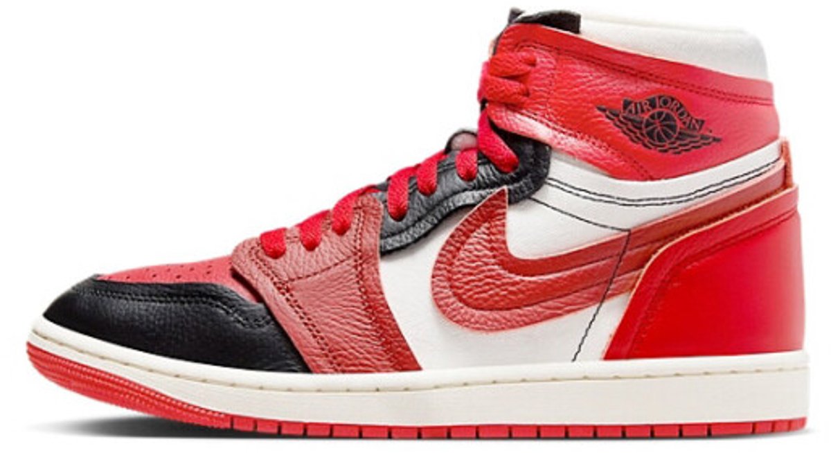 Nike Air Jordan 1 High Method of Make Sport Sneakers Dames Rood