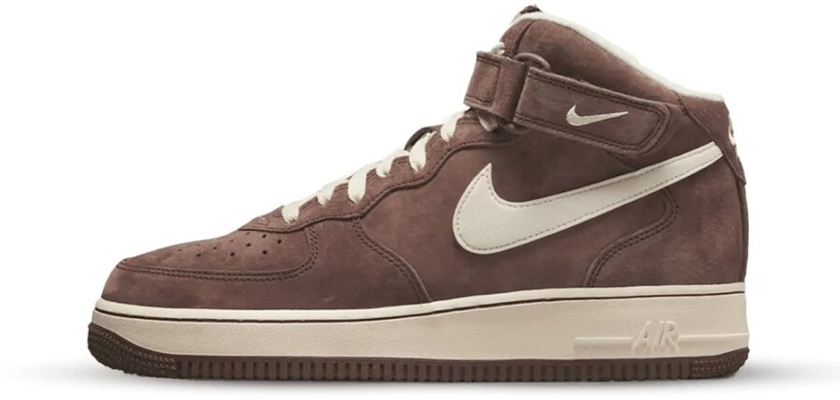 Nike Air Force 1 Mid ’07 QS Herenschoenen Chocolate Creme