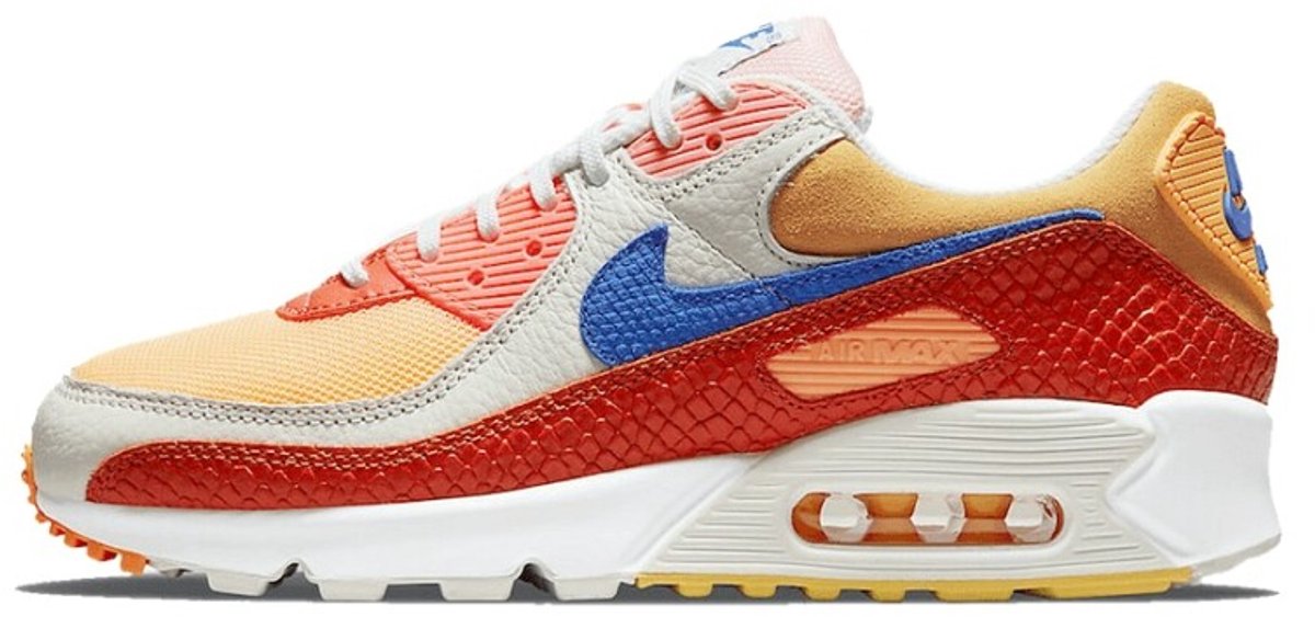 Bruin, Geel. Blauw, Oranje