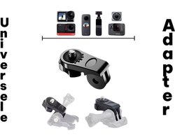 Universele Adapter 1 /4 voor Insta360 – Gopro – DJI – Actiecamera Adapter – Insta360 X5 X4 X3 X2 – Mini – Verlengen – Accessoires – Bevestiging – Dji Osmo – GOPRO 13 12 11 10 9 – Universal Mount – Insta360 Mount- Motor Mount – Fiets Mount