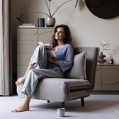 Troonz Slaapstoel Taormina 80x191 – Inklapbare Slaapbank – Zetelbed – Slaapfauteuil 1 Persoon – Tot 120 kg Draagvermogen