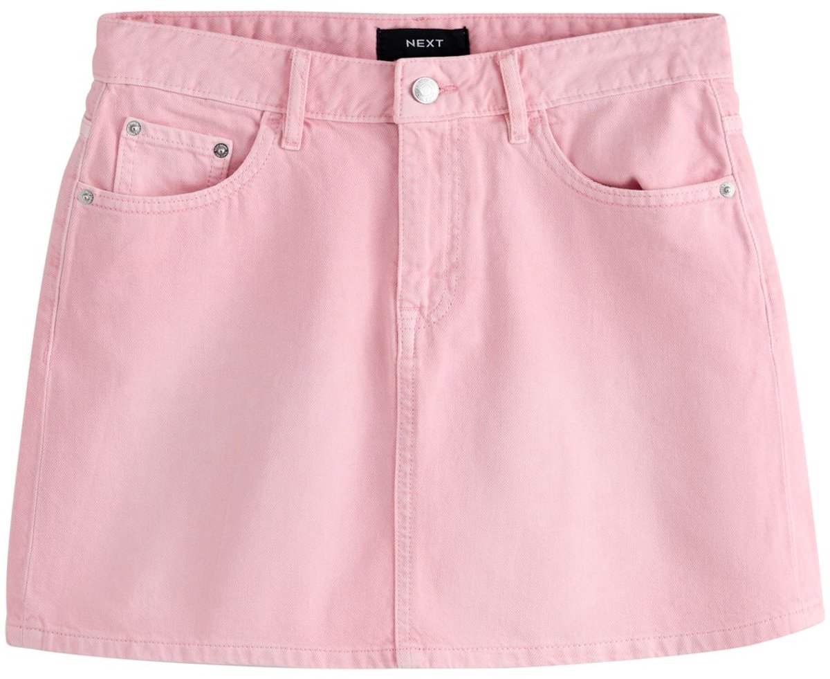 Next - Dames - Denim minirok - Roze