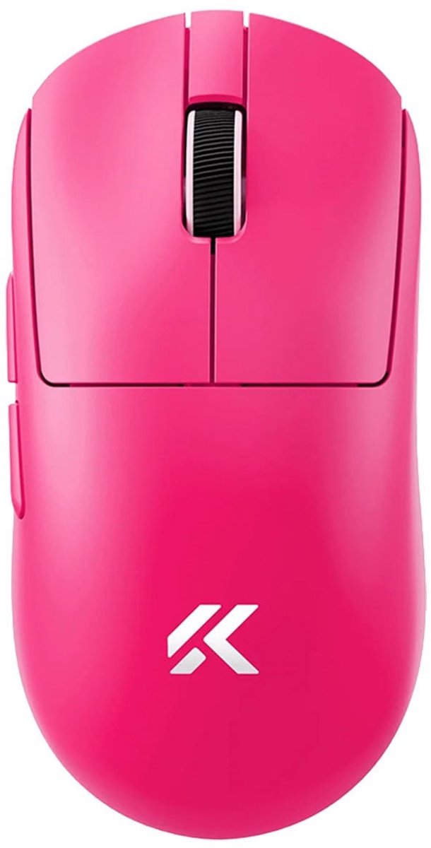 MCHOSE A7 V2 Ultra Rose Red 8K Hz PAW3950 TI Sensor Draadloze Gaming Muis (MC-A7V2-7)