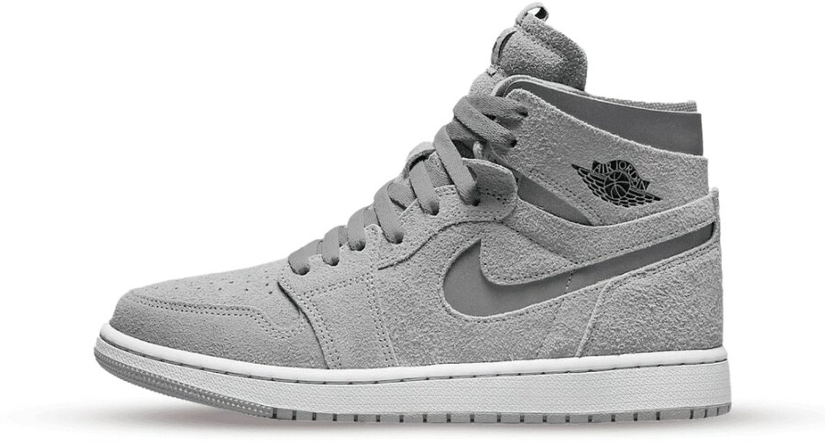 Air Jordan 1 Zoom CMFT Metallic Silver (W) - Maat 35.5