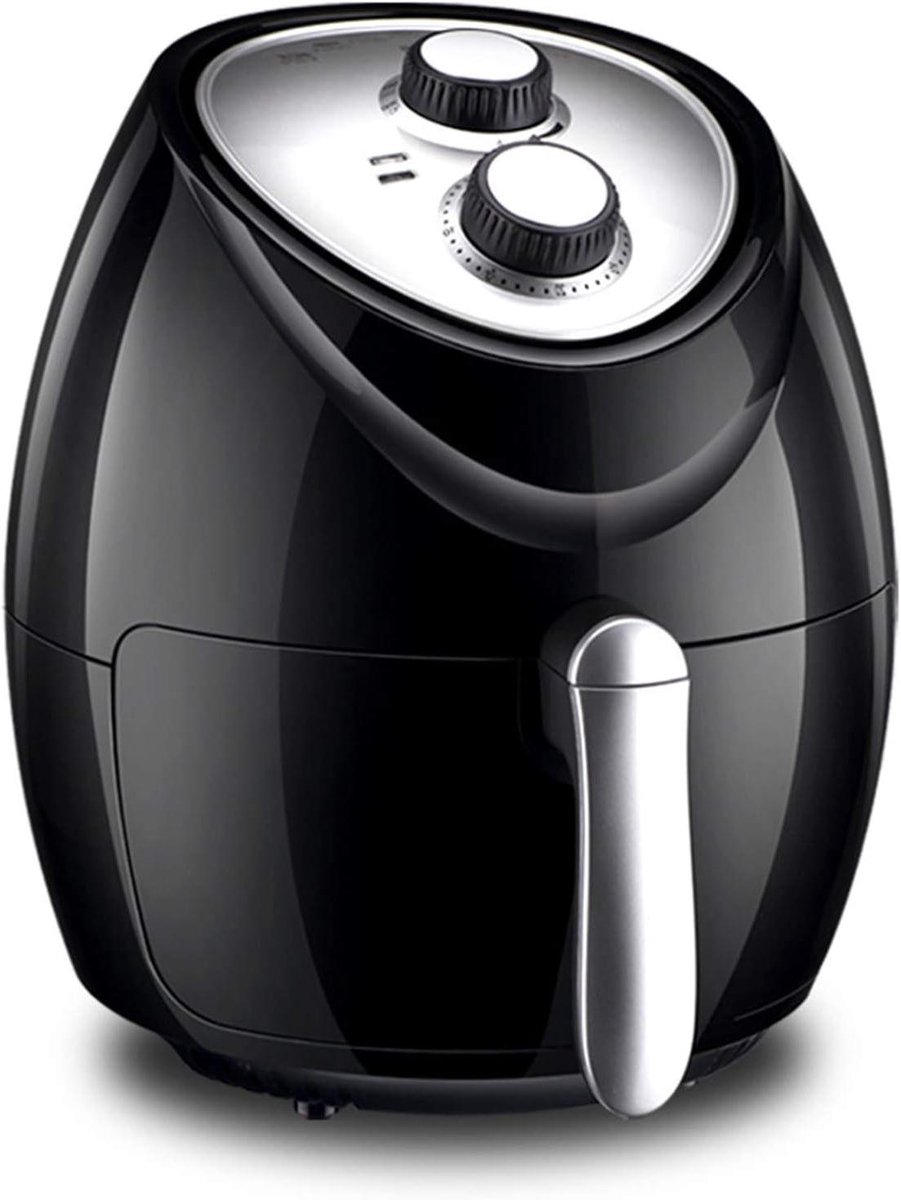 Heteluchtfriteuse - Airfryer Mini - Gezond Koken - 8 Liter Capaciteit - Touchscreen Bediening - Zwart