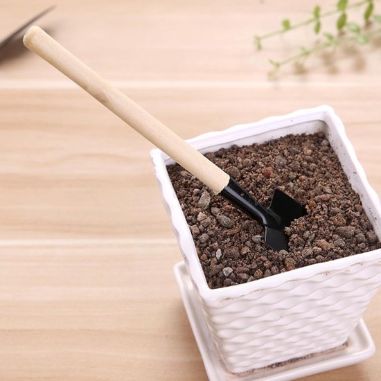 Tuingereedschap Set - Handgereedschap - Kleine Tuinprojecten - Mangaanstaal Constructie - 3 Delig - Metaal van Tuingereedschap. — afbeelding 2