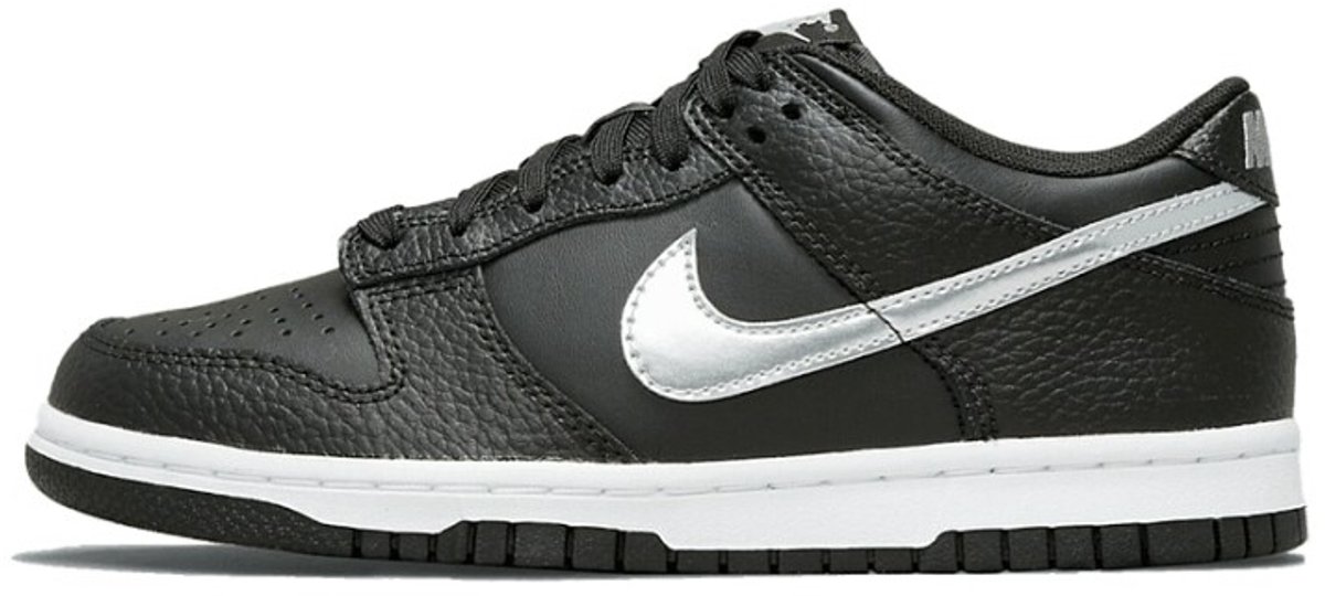 Nike Dunk Low NBA 75th Anniversary Spurs Chrome DC9560 001 EUR Zwart
