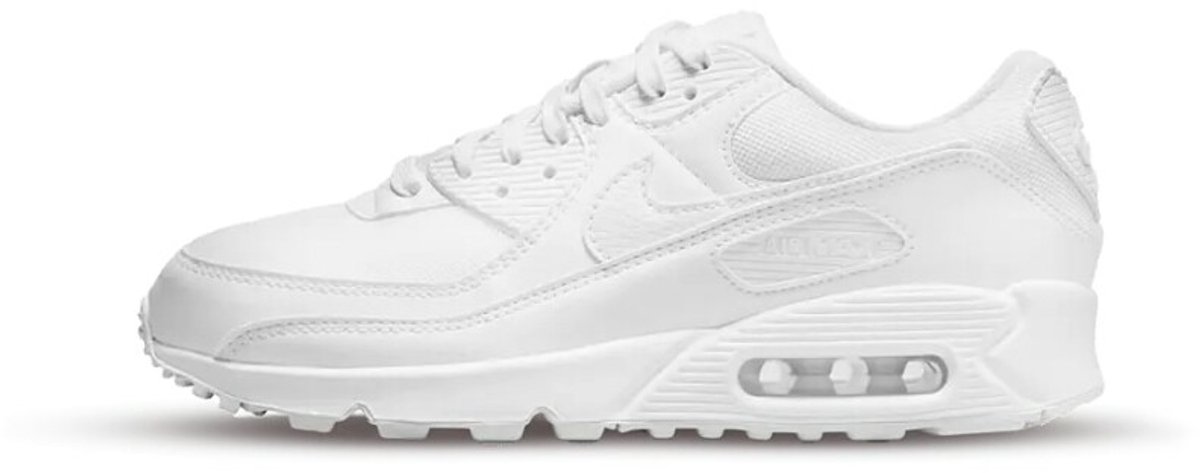 Nike Nike Air Max 90 Triple Sneakers Unisex Doos zonder deksel Wit