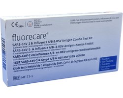Fluorecare COMBO TEST - SARS Cov-2 - Influenza A/B - RSV Antigen Test Kit - 1 set