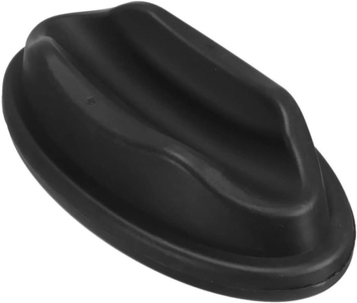Fiets voorwiel blok - Fiets riser pad - Indoor fietsen - Gegradueerd interieur - 22.5*11.5*5 cm - Zwart