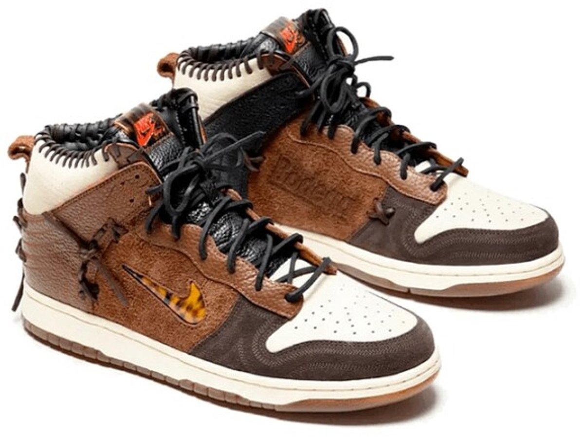Nike Dunk High Bodega Legend Fauna Bruin