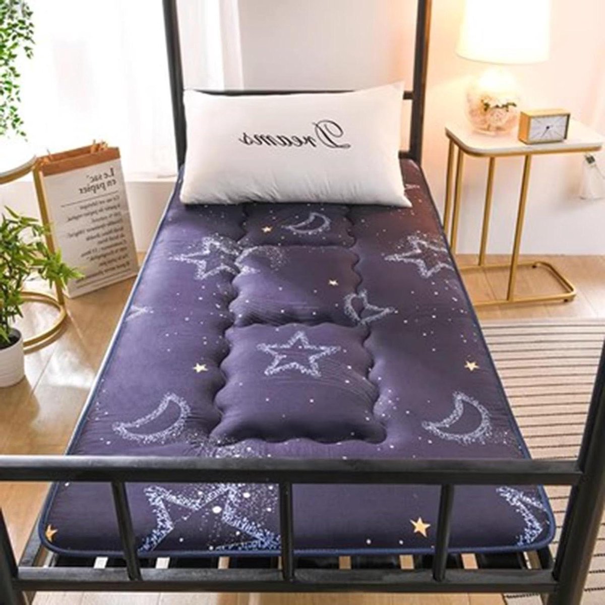 Oprolbaar Matras - Vloer Tatami - Comfortabel Slapen - Huidvriendelijk Ademend - 100x200cm - C