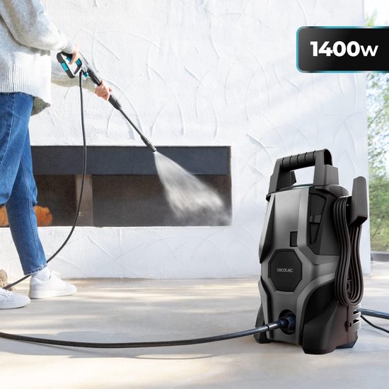 hogedrukreiniger - HydroBoost 1400 Essential - 1400 W - huis - tuin of auto - debiet 408 l/u - druk 105 bar - pomp van aluminium - actieradius 9 m — afbeelding 5