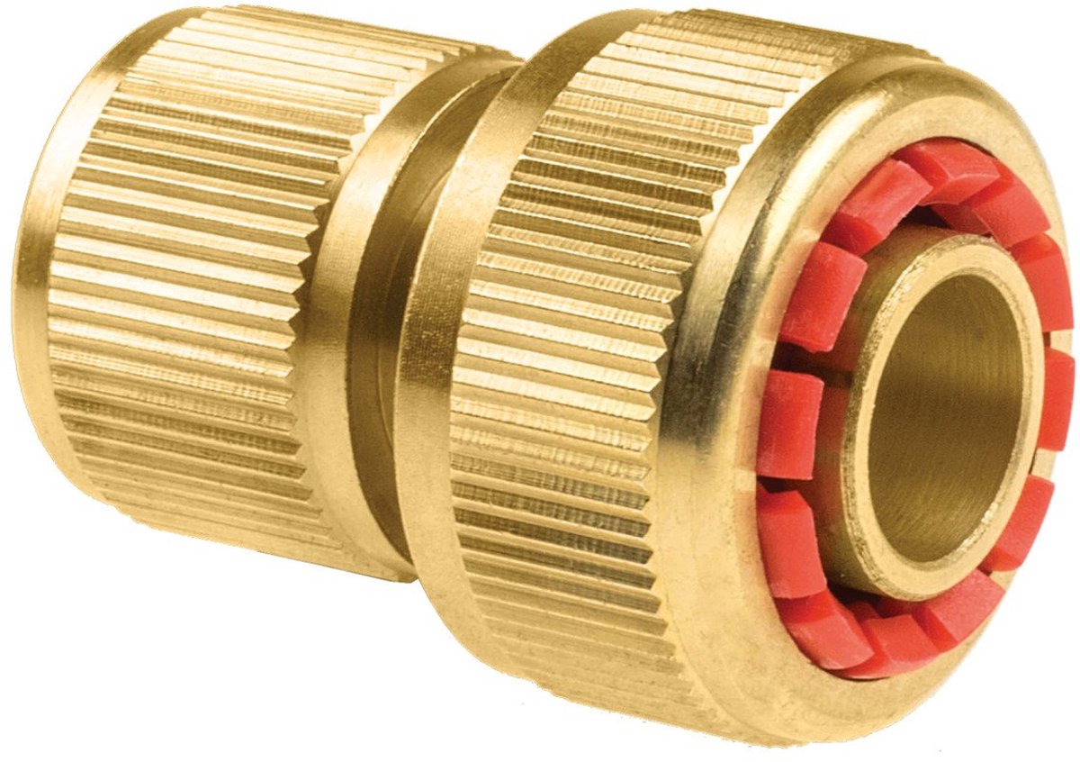 Cellfast BRASS Serie - Snelkoppeling - 3/4" - Messing - Stopfunctie