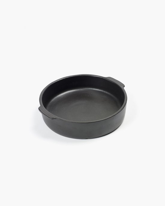 Serax - Pascale Naessens Pure - Oven-Serveerschaal L - Zwart - 25 Ø