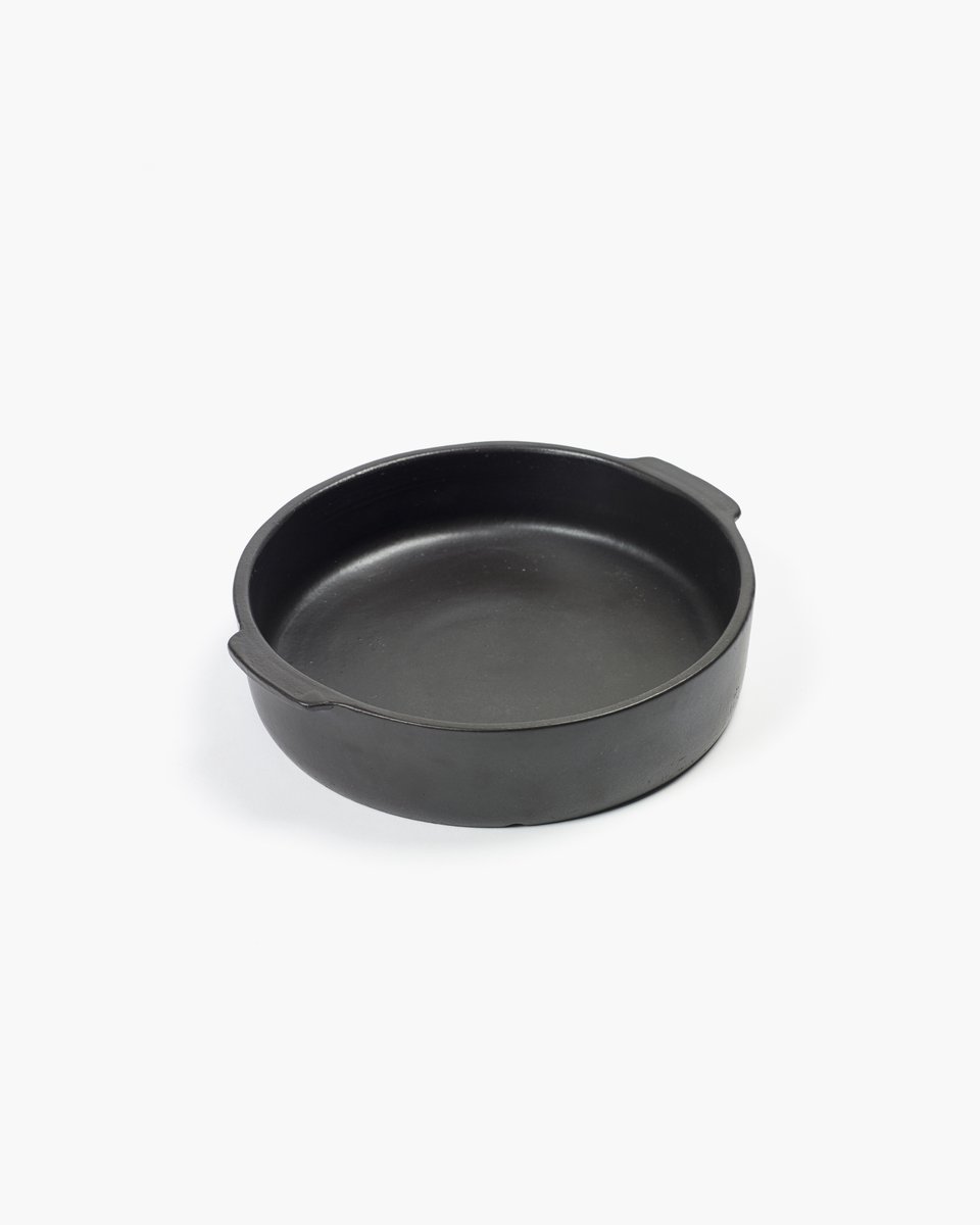Serax - Pascale Naessens Pure - Oven-Serveerschaal L - Zwart - 25 Ø