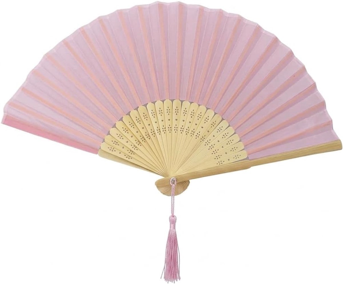 Handwaaier - Spaanse Handwaaier - Verkoeling Waaiers voor Zomerse Themperatuur - Waaier Festival - Chinese Waaier - Festival Waaier - Verkoelend - Handventilator - Tegen Opvliegers - 1 Stuk - Lichtepaars - van Imperatoris