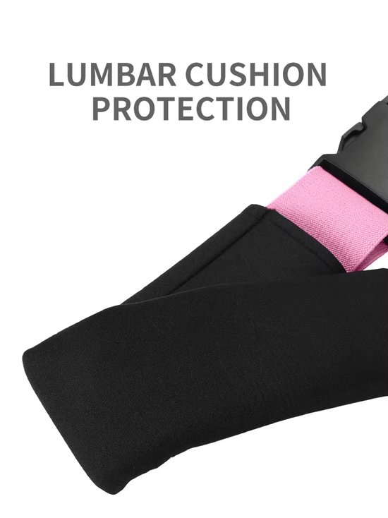 Dans Stretch Band – Yoga Riem - Stretch Band voor Flexibiliteit – Pilates en Gymnastiek Trainingsband voor Rek- en Strekoefeningen voor Volwassenen en Kinderen - Zwart — afbeelding 4
