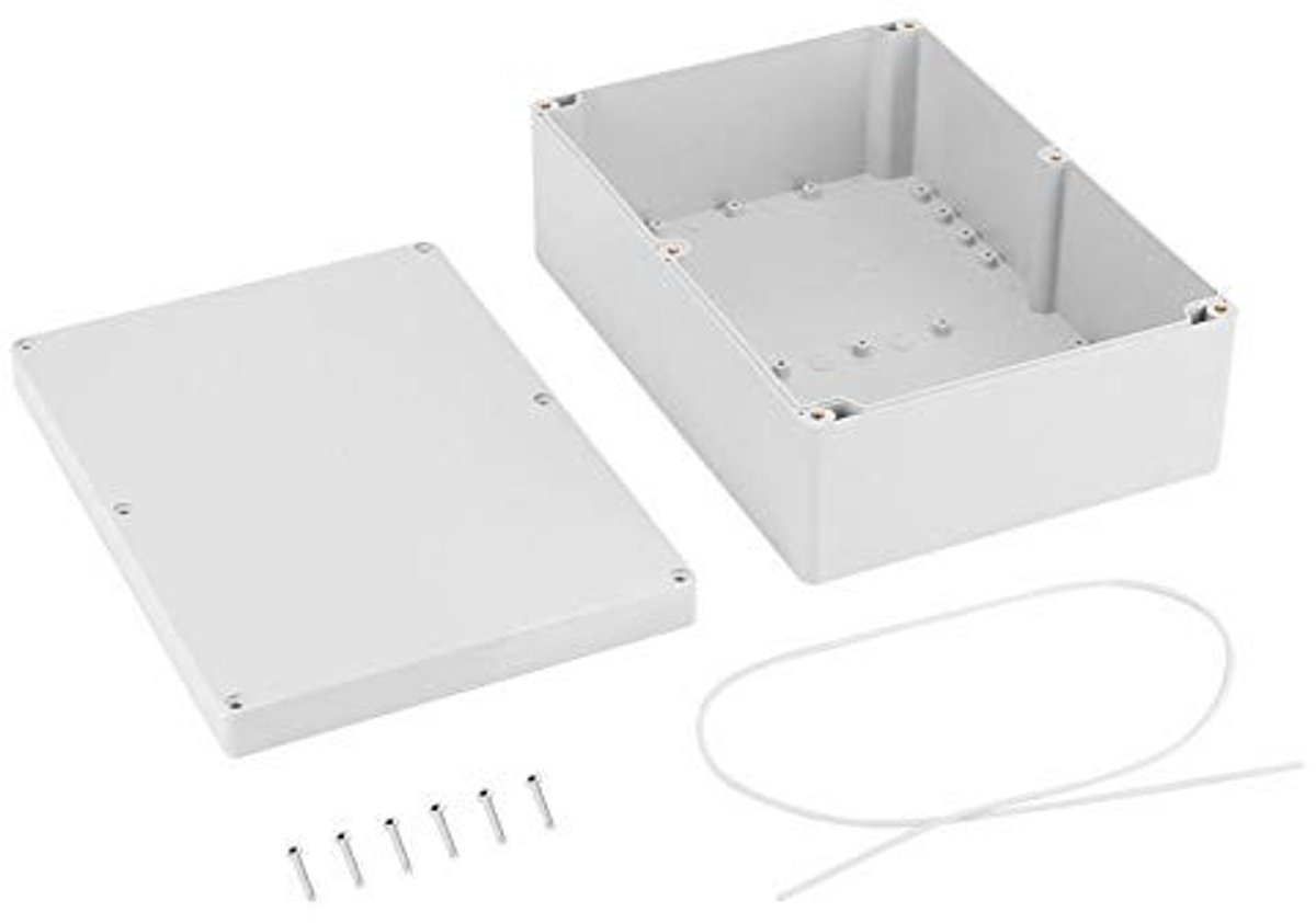Allecto - Water Repellent Junction Box - Waterdichte behuizing - Hoogwaardige kunststof - 263 x 185 x 95 mm - Voor binnen en buiten - Geschikt voor...