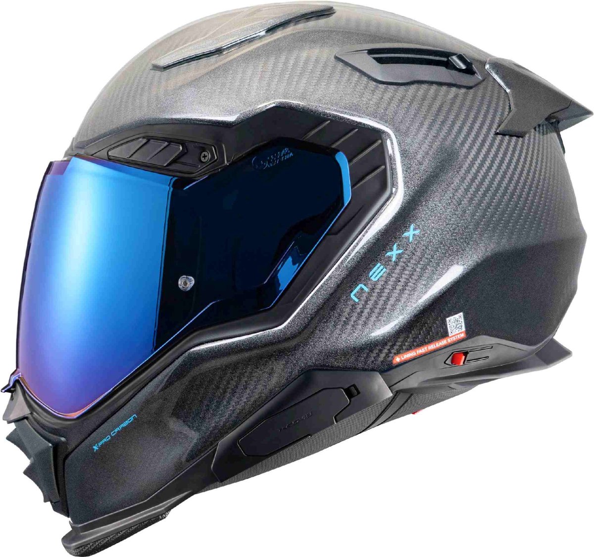 Nexx X.WST 3 Glaze Carbon Integraalhelm - Helm