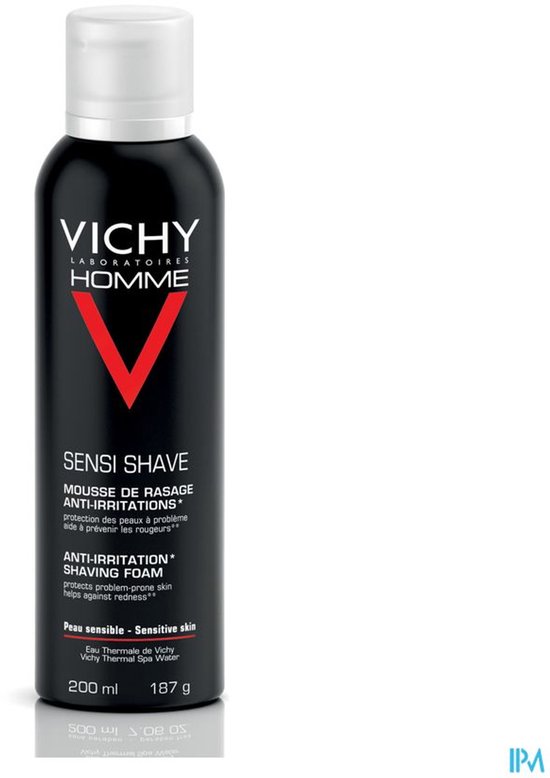 Vichy Homme Anti-irritatie Scheerschuim voor een Gevoelige Huid 200ml