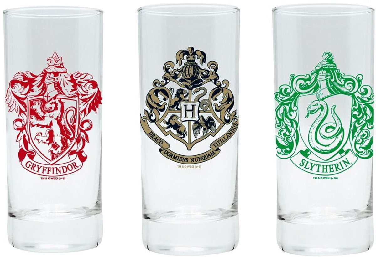 Harry Potter - Set of 3 glasses