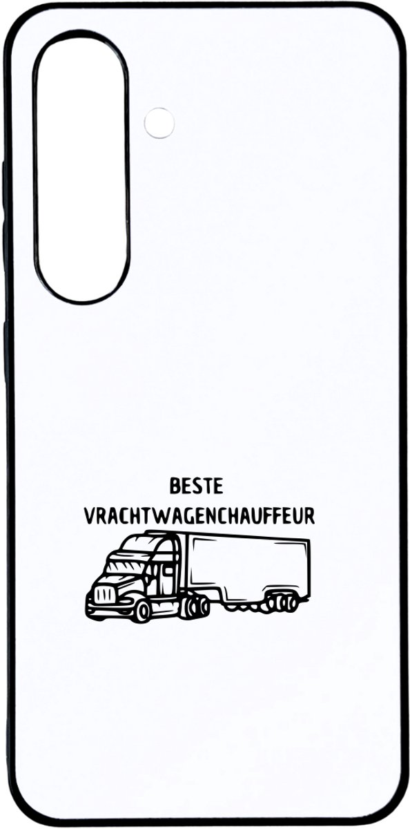 Hacebo® - Beste vrachtwagenchauffeur telefoonhoesje - Cadeau vrachtwagenchauffeur - telefoonhoesjes - leuk cadeau voor je vrachtwagenchauffeur om te geven - verjaardag vrachtwagenchauffeur - hoesje geschikt voor Samsung Galaxy S25