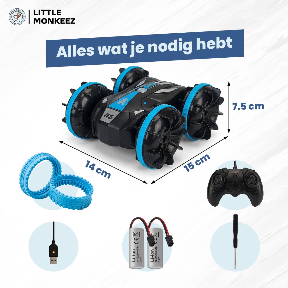 RC Bestuurbare Auto - Afstandsbestuurbare Race Speelgoed - Meisjes Jongens Radiografisch - voor Buiten - Afstandbestuurbaar — afbeelding 8
